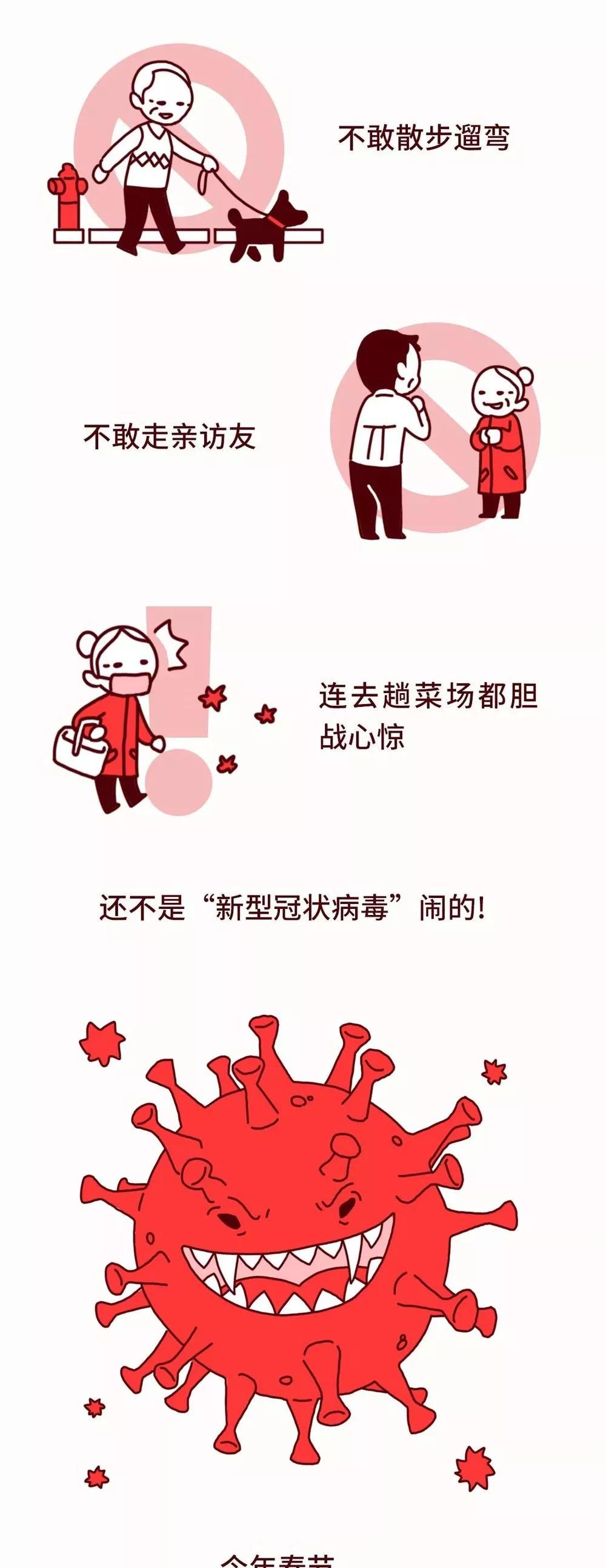 【健康生活】老年人怎么防疫？看这组漫画够了