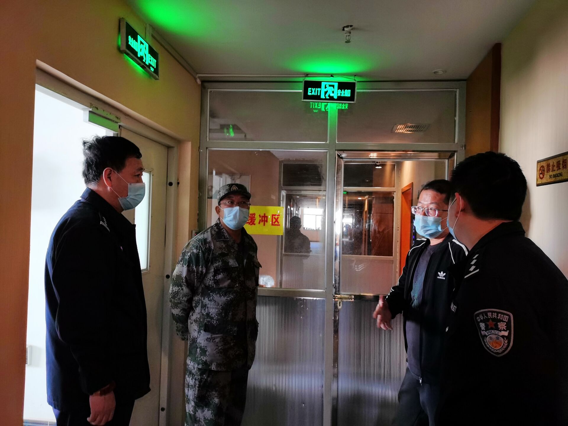 第一师阿拉尔市开展医学集中观察点安全隐患排查工作