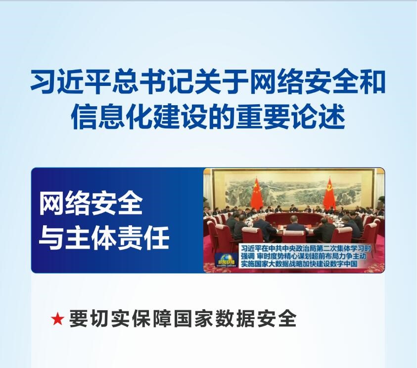 习近平总书记关于网络安全和信息化建设的重要论述（四）