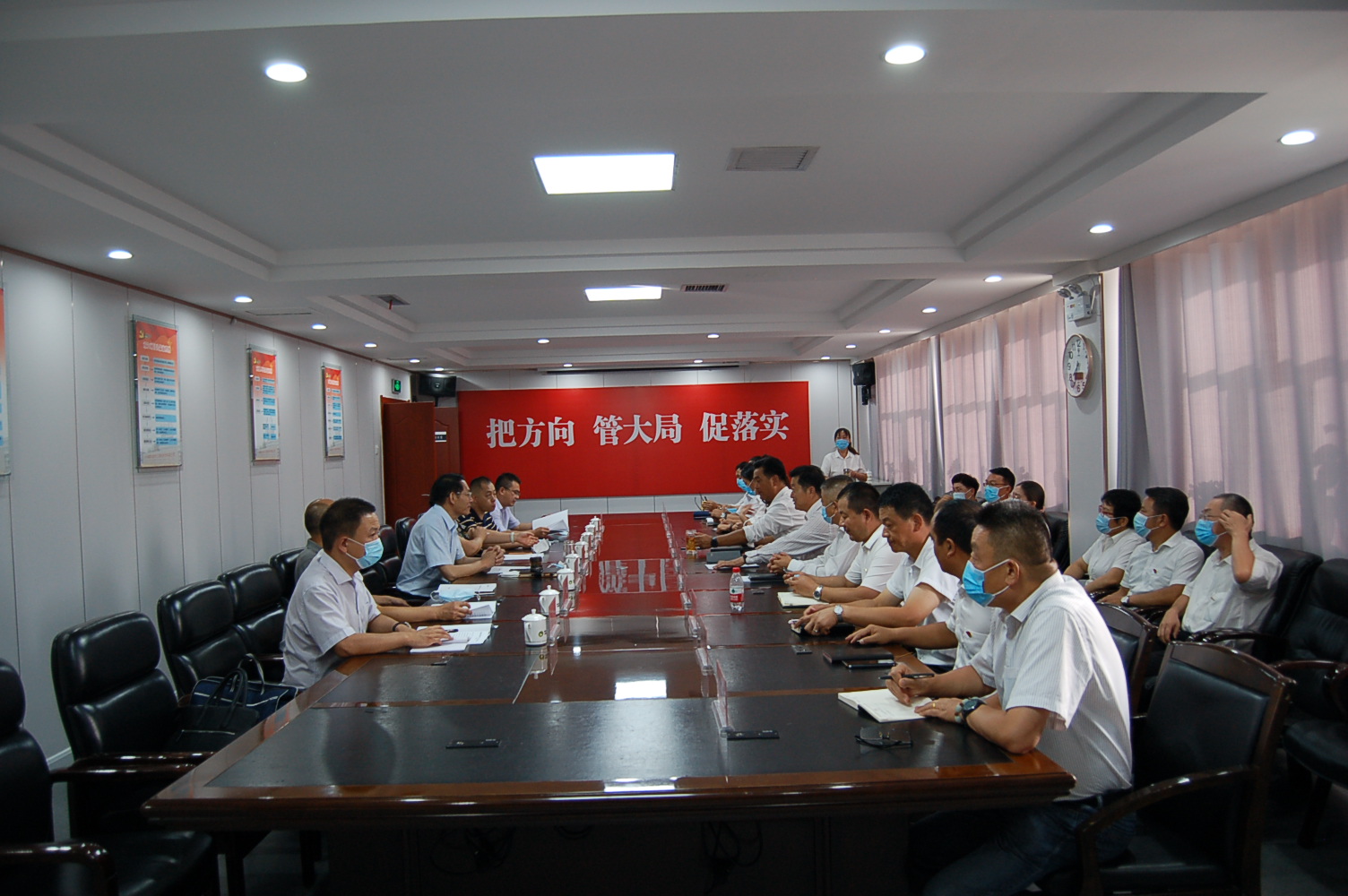 习副师长赴师市国有企业调研重大项目  推进和企业运营情况