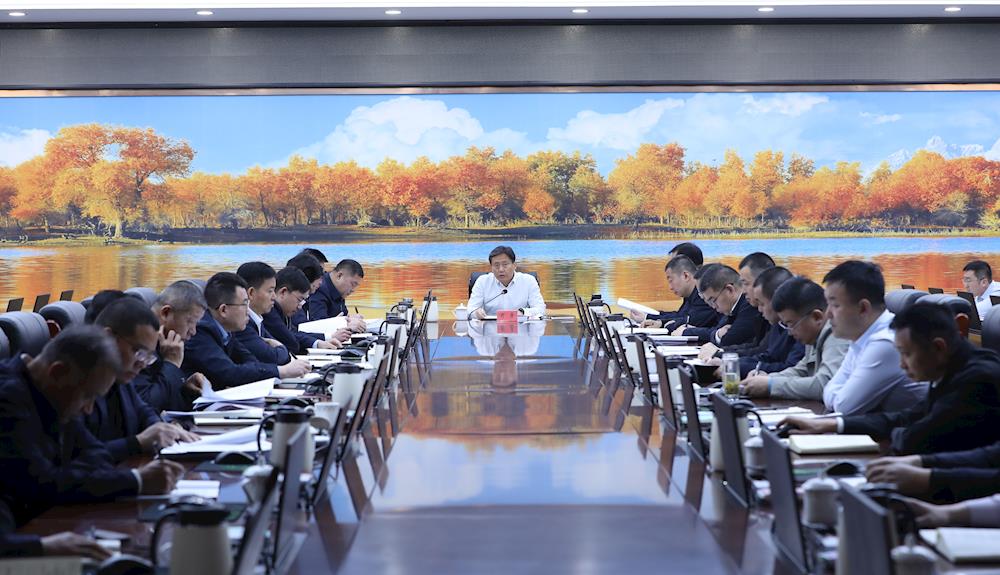 肖勇主持召开师市2024年第5次行政常务会议