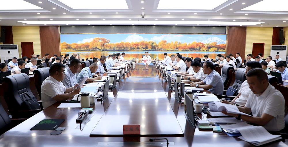 十二届师市党委常委会召开会议 传达学习贯彻习近平总书记重要讲话重要贺信回信精神