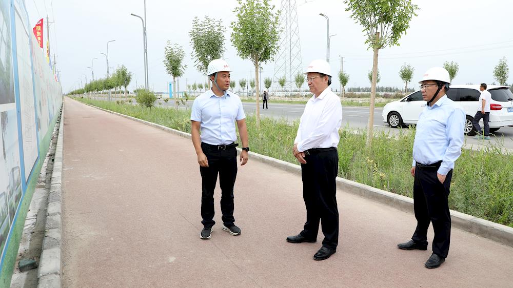 师市党委书记、政委丁翊强到经开区调研并宣讲党的二十届三中全会精神