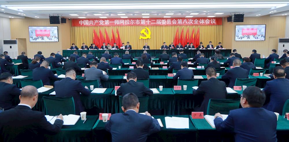 师市党委十二届八次全会召开