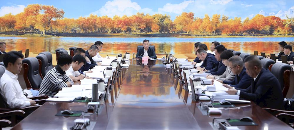 师市党委理论学习中心组举行专题学习会 专题学习习近平法治思想