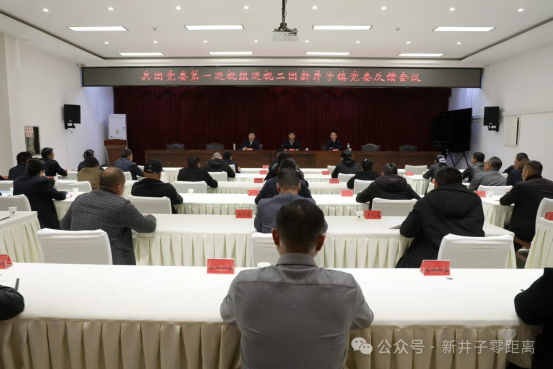 八届兵团党委第五轮巡视第一巡视组向二团新井子镇党委反馈巡视情况