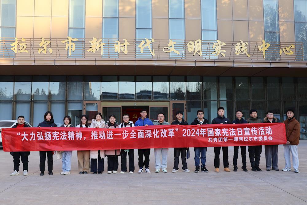 师市团委组织青年志愿者开展宪法宣传活动