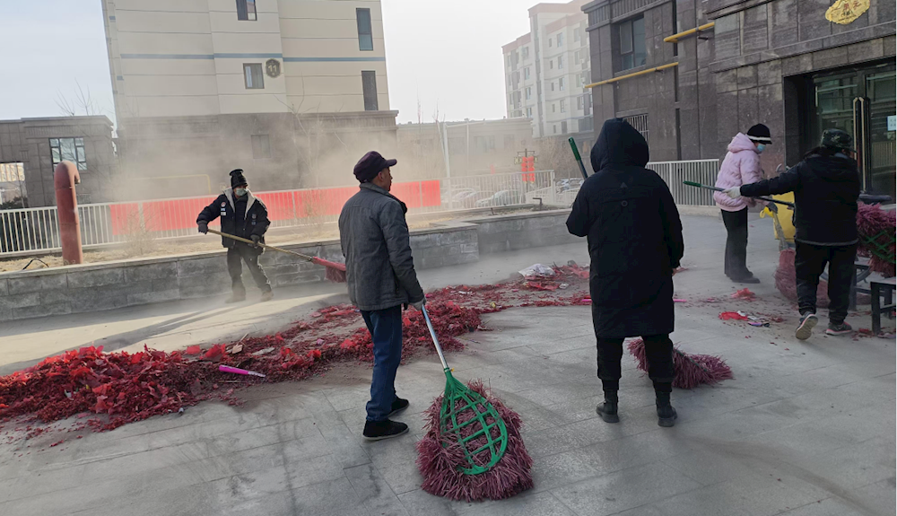 我为群众办实事|社区节后“洁”攻坚，共筑家园新容颜