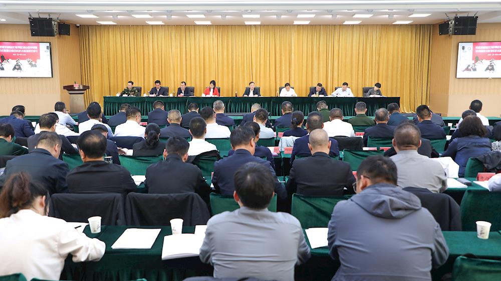 师市党管武装工作述职会议召开