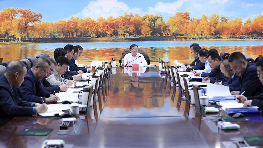 十二届师市党委常委会召开会议 传达学习贯彻习近平总书记重要讲话精神