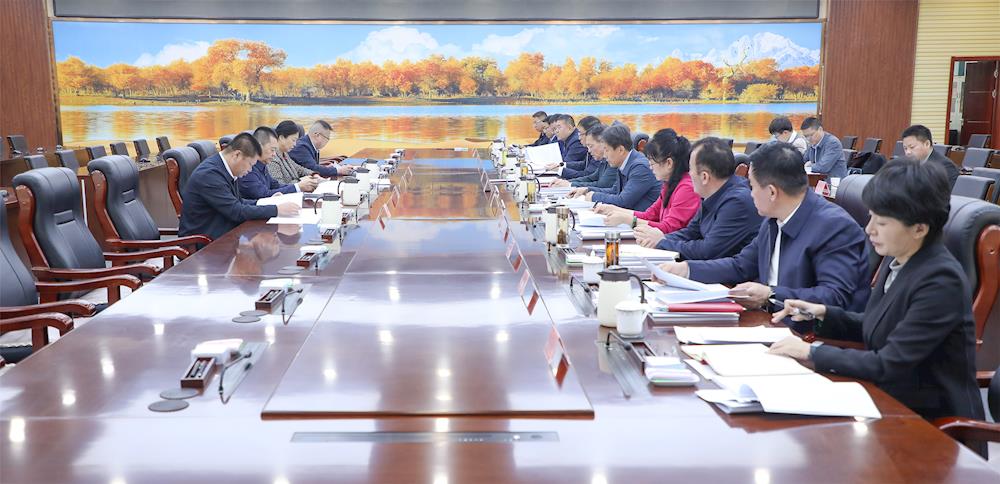 师市党委领导班子召开2024年度民主生活会