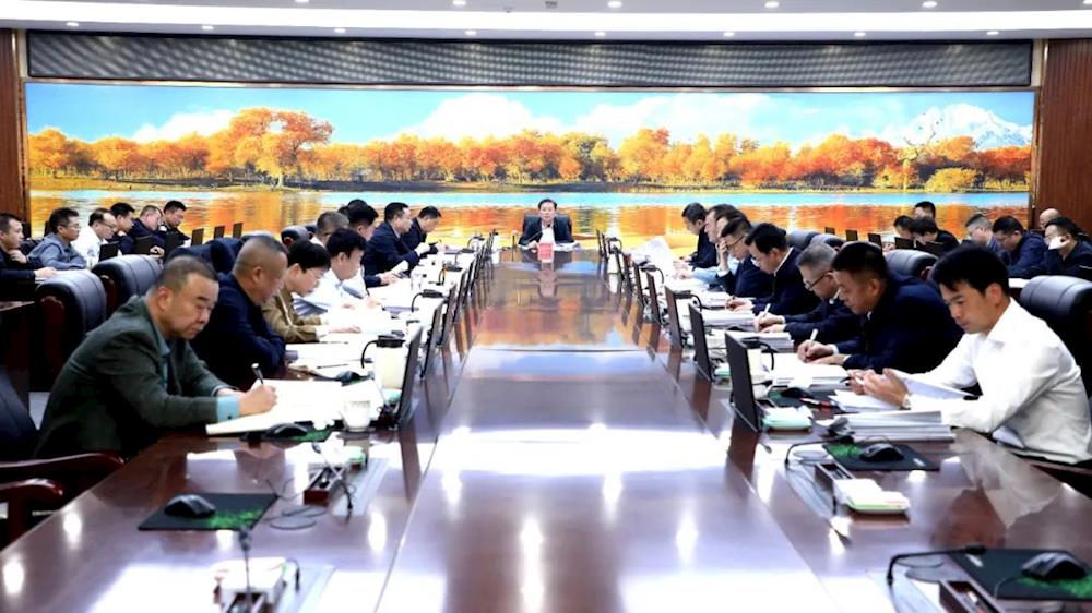 十二届师市党委常委会召开会议 学习贯彻习近平总书记重要讲话精神